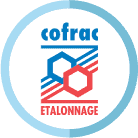 pastille accreditation logo cofrac etalonnage