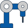 Illustration de machine de précision
