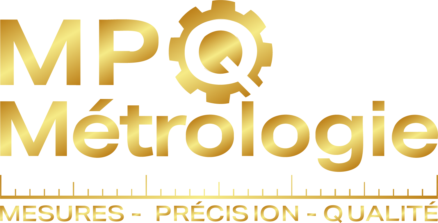 logo mpq metrologie doré or