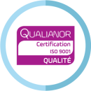 badge qualianor certification iso 9001 qualité