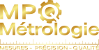 logo mpq metrologie doré or